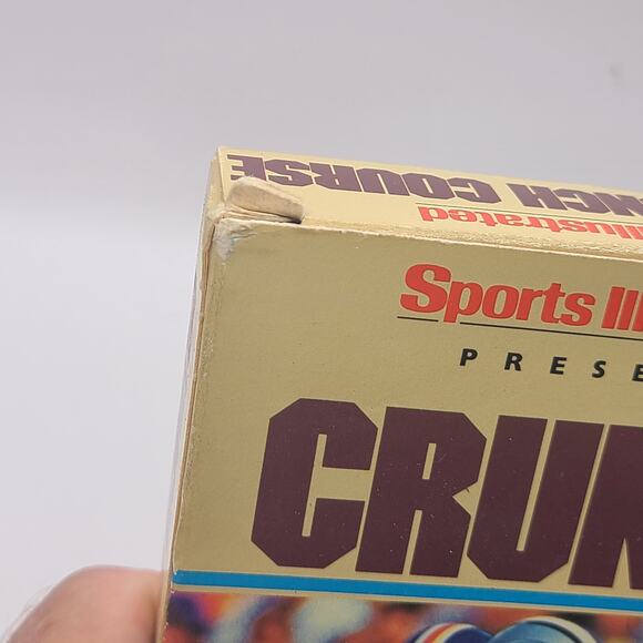 Sports Illustrated NFL Crunch Course Cowboys Broncos Football VHS used Tested - Picture 2 of 4